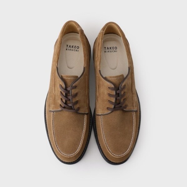 タケオキクチ　【ONOFF対応/日本製】スエード　デッキシューズ ONOFF対応/日本製】スエード デッキシューズ（ビジネスシューズ