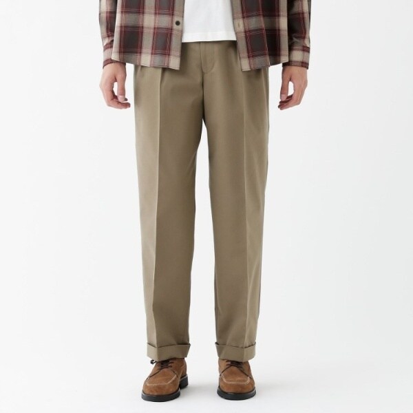 タケオキクチ（TAKEO KIKUCHI）/【THE FLAGSHIP】コットンウール チノクロス パンツ THE FLAGSHIP】コットンウール チノクロス パンツ | タケオキクチ