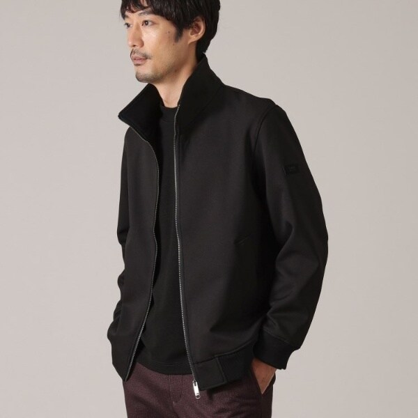 DOWN FABRIC】ダウンファブリック ZIP UP リブブルゾン | タケオキクチ
