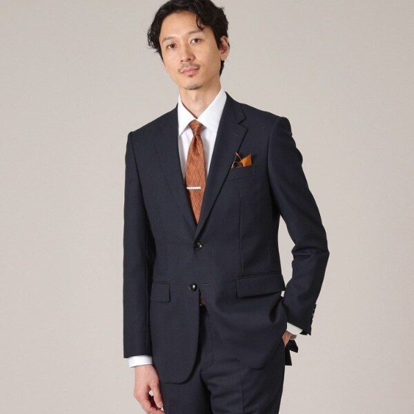美品 タケオキクチ スーツ セットアップ DORMEUIL Lサイズ ストライプ DORMEUIL AMADEUS365】ピンストライプ スーツ（スーツセット
