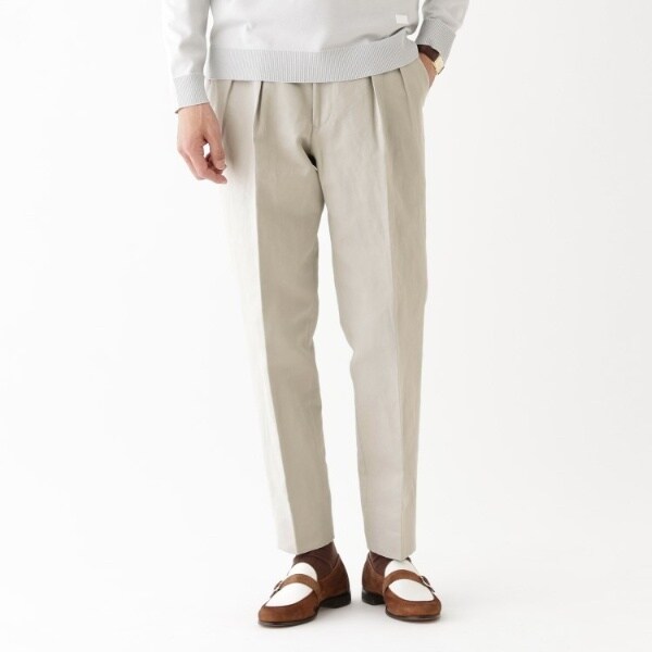 Made in JAPAN】シェットランドウール パンツ | タケオキクチ(TAKEO