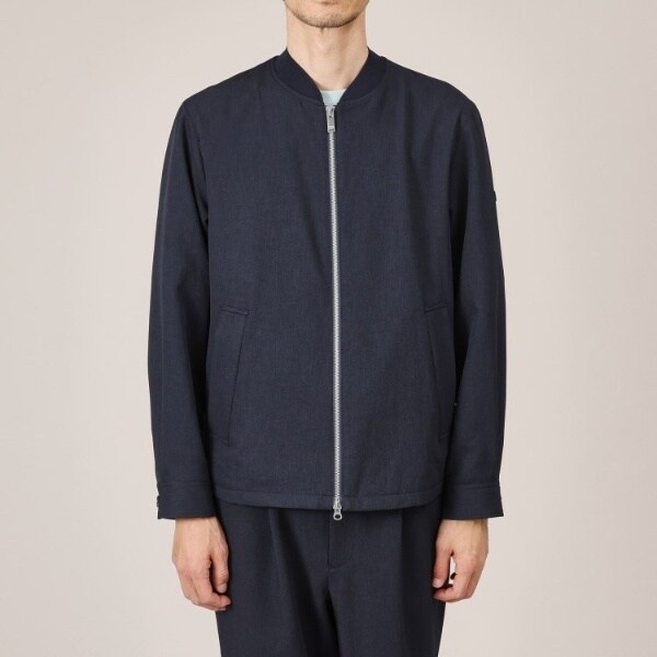 多機能軽羽織】リネンライクカルゼ リブブルゾン | タケオキクチ(TAKEO