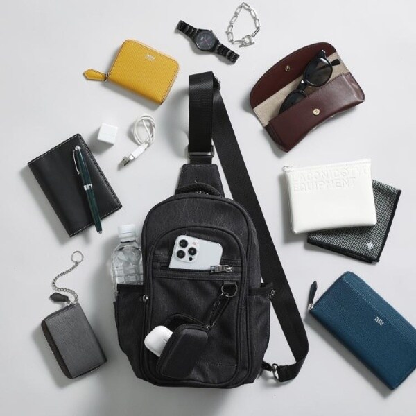 多機能・軽量】NEWシャドーライン ボディバック | タケオキクチ(TAKEO