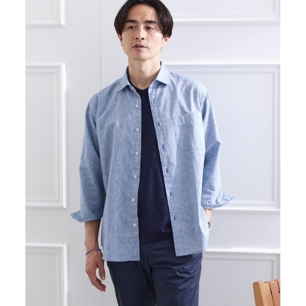 タケオキクチ　カバーオールデザインシャツ TAKEO KIKUCHI（タケオキクチ）の「◇カバーオールデザイン