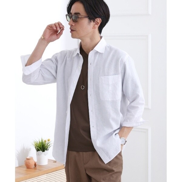 タケオキクチ　カバーオールデザインシャツ TAKEO KIKUCHI（タケオキクチ）の「◇カバーオールデザイン