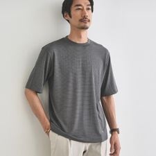 【THE FLAGSHIP】メリノウール天竺Tシャツ