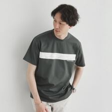 タケオキクチ(TAKEO KIKUCHI)のバープリントポンチTシャツ