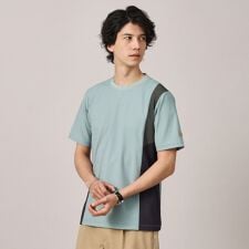 【Sサイズ～】サイド切替え 半袖カットソー