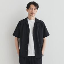 【COOL CITY WEAR】エアートール オープンカラーシャツ 接触冷感・通気性