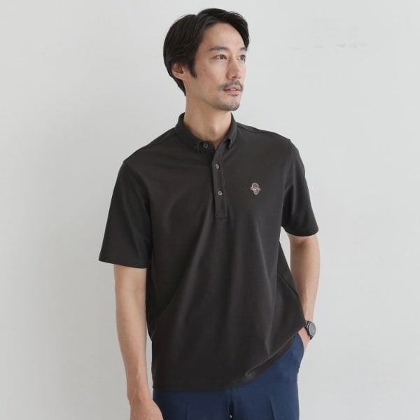 TAKEO KIKUCHI ポロシャツ 黒 新品未使用 TK TAKEO KIKUCHI タケオキクチ 半袖 ポロシャツ 黒 ブラック