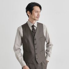 タケオキクチ(TAKEO KIKUCHI)のドーメル サージ ベスト