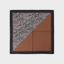 タケオキクチ(TAKEO KIKUCHI)のパターンブロッキング プリントハンカチ