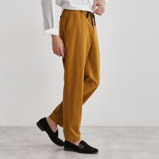 【3Dナイロンストレッチ】スリムイージーパンツ