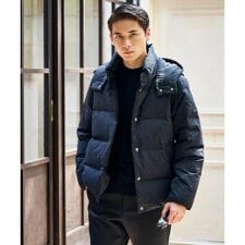 【袖取り外し可】デタッチャブル ダウンブルゾン