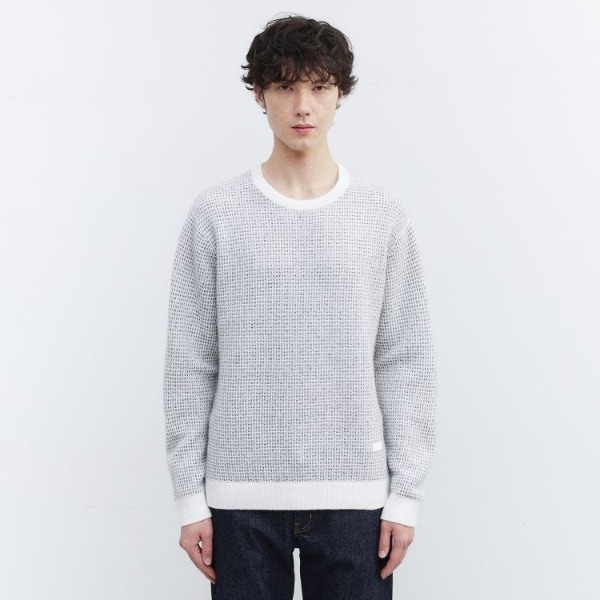 タケオキクチ（TAKEO KIKUCHI）/メランジ ニットプルオーバー メランジ ニットプルオーバー | タケオキクチ(TAKEO KIKUCHI) | マルイ