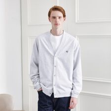 【LIMITED】ワンポイント刺繍スウェットカーディガン