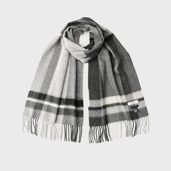 新品 タケオキクチマフラー カシミヤ100%TAKEOKIKUCHI カシミヤ100%】パネル カシミヤマフラー（ストール・マフラー