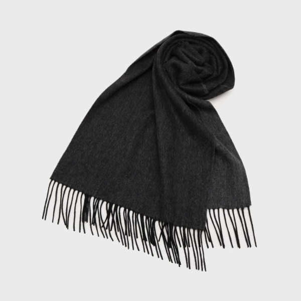 クレストブリッジチェックカシミヤマフラー | ブラックレーベル