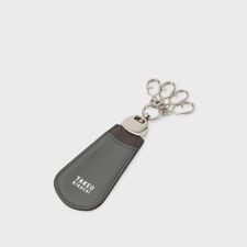 【リップル】レザー巻きシューホーン＆4連キーホルダー