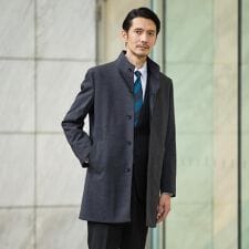 【ダウンライナー付き】ドビースタンドカラーコート