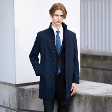 【ダウンライナー付き】ドビースタンドカラーコート