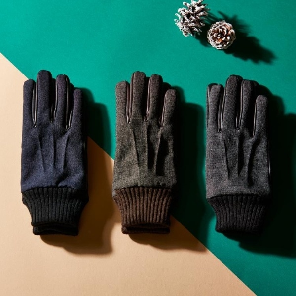 スエード調 ニットコンビ グローブ | タケオキクチ(TAKEO KIKUCHI