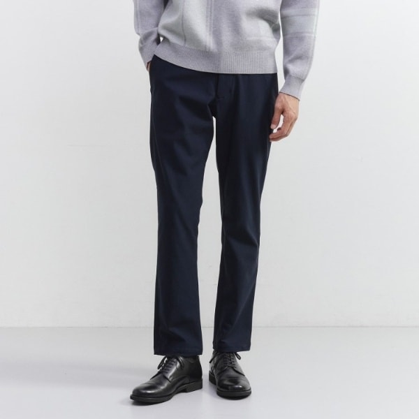 JUST ONE LAYER】ダウンファブリック ポンチ スリムタック イージー