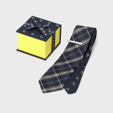 【BOXセット】イングリッシュガーデン ネクタイ＆タイバー
