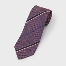 【縁起の良いネクタイ】PNJ番千鳥グレンプレイドネクタイ