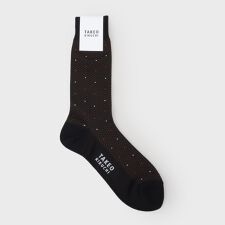 番千鳥ドットドレスソックス