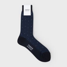 番千鳥ドットドレスソックス