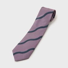 【縁起の良いネクタイ】PNJ 立湧紋ネクタイ