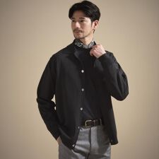 ポロ ニットシャツ カーディガン