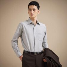 ハイゲージオックスストライプシャツ