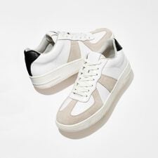 【BOWLER HAT LABEL】レザースニーカー