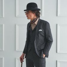 【BOWLER HAT LABEL】ピンヘッドジャージ ジャケット