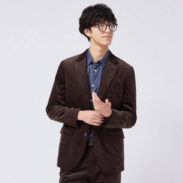 【Sサイズ～】ストレッチコーデュロイ ジャケット