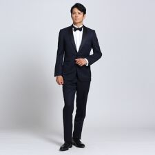 ショールカラー タキシードクロス
