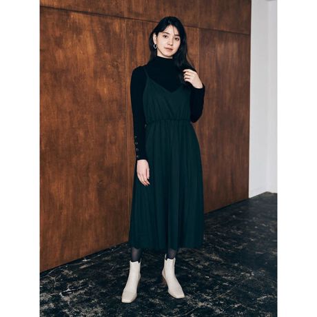プリーツキャミワンピース イェッカ ヴェッカ Yecca Vecca 7a14l0h0100 ファッション通販 マルイウェブチャネル