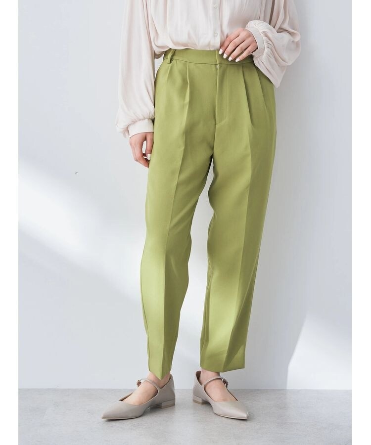 タックテーパードパンツ | イェッカ ヴェッカ(YECCA VECCA