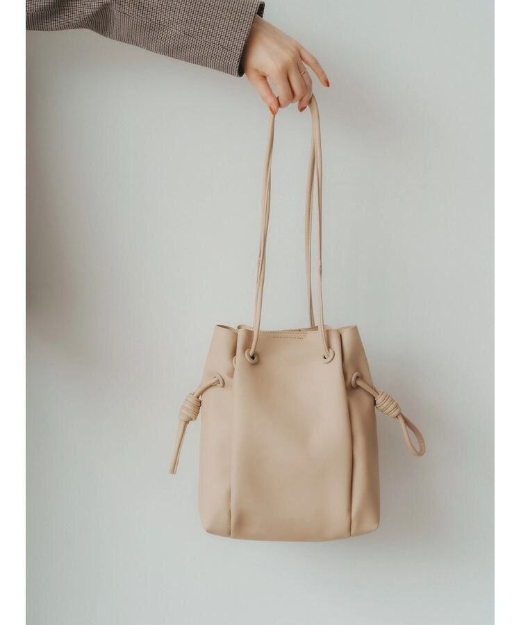 ロング持ち手　レオパ✨̈︎   煽りポケット巾着トート　otona taste ロング持ち手 レオパ✨◡̈❤︎ 煽りポケット巾着トート otona taste