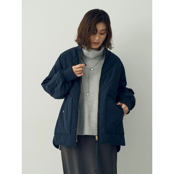 キルティングミドル丈コート | イェッカ ヴェッカ(YECCA VECCA