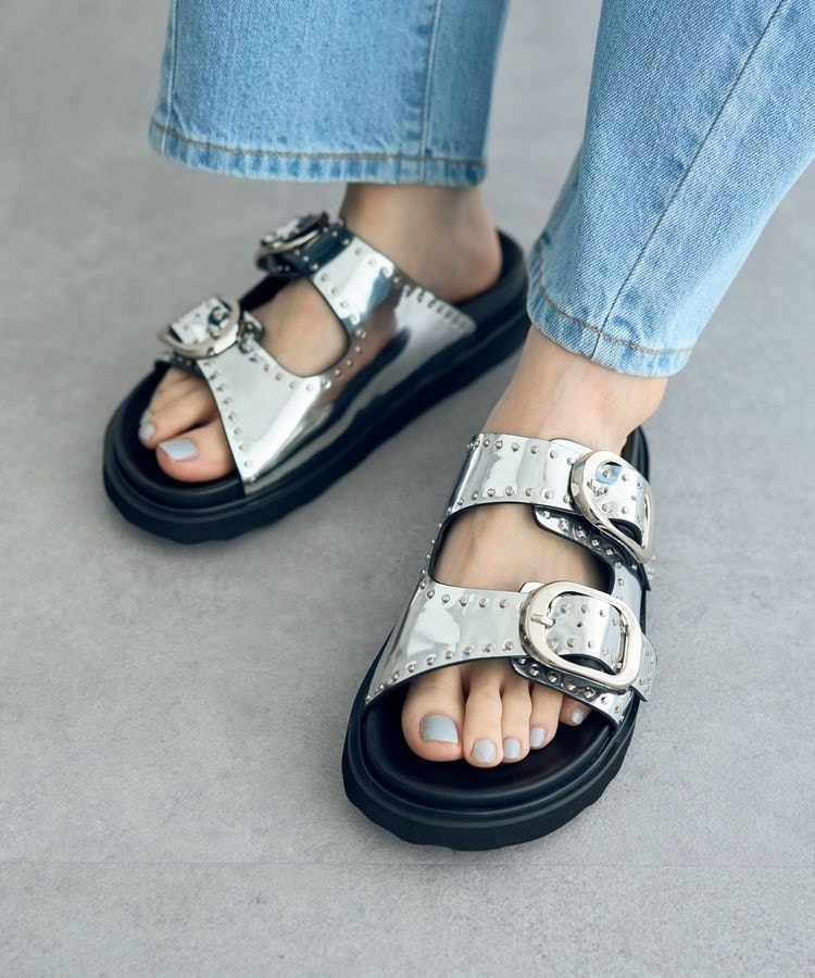 MOHI/モヒ】ビッグバックルサンダル | ルージュ・ヴィフ ラクレ