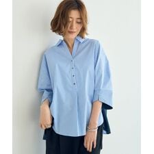 袖デザインスキッパーシャツ