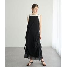 【接触冷感】カーゴキャミワンピース