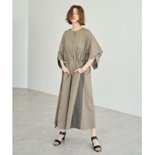 ドロストシャツワンピース