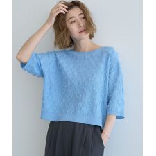 2wayリボンフリンジニットカーディガン