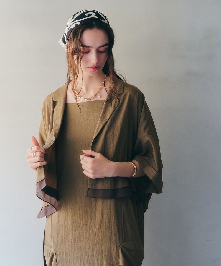 サステナブル】ガウンジャケット | アダムエロペ(ADAM ET ROPE