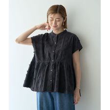 3Dフラワーエンブロイダリーブラウス