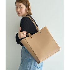【cache cache】アシメハンドルトートバッグ